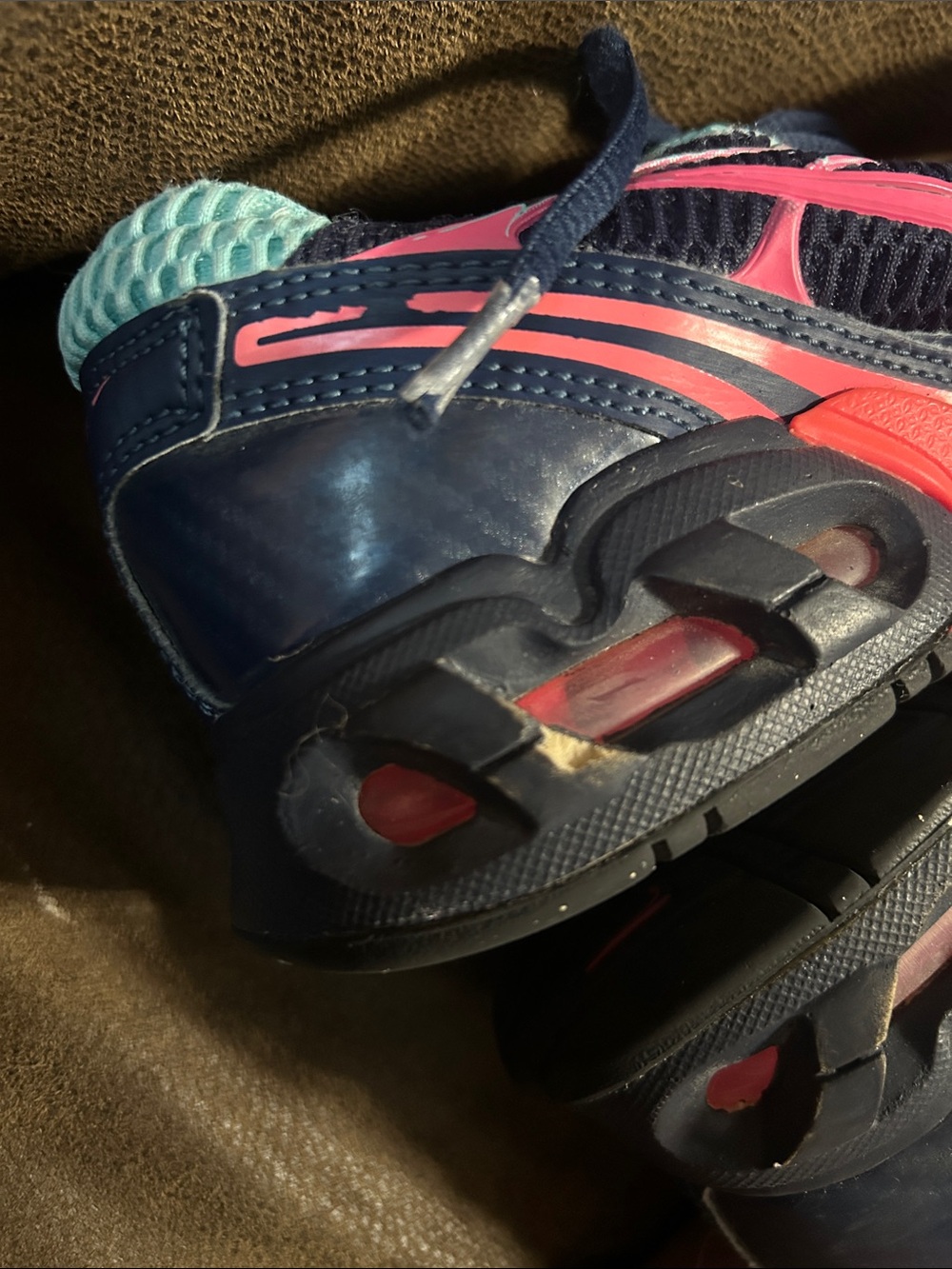 Nike Air Max Torch 4 Midnight Navy Pink Women Size 8.5 CN2160-400 Running Shoes - Picture 7 of 7